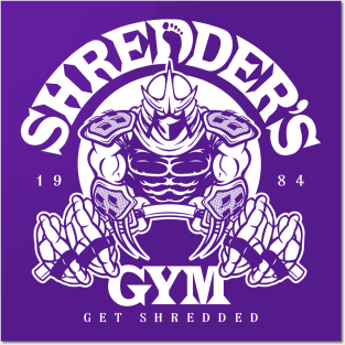 Shredder's Gym Posters and Art